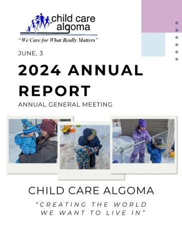 Child Care Algoma AGM Report 2024 Preview Image