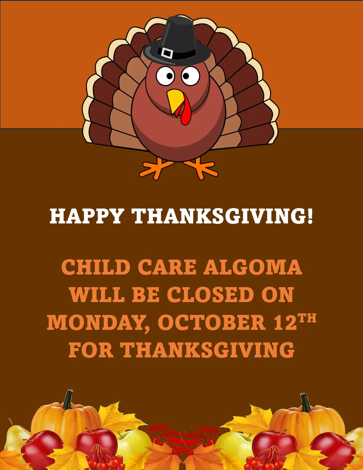 Display Image for Thanksgiving Closure